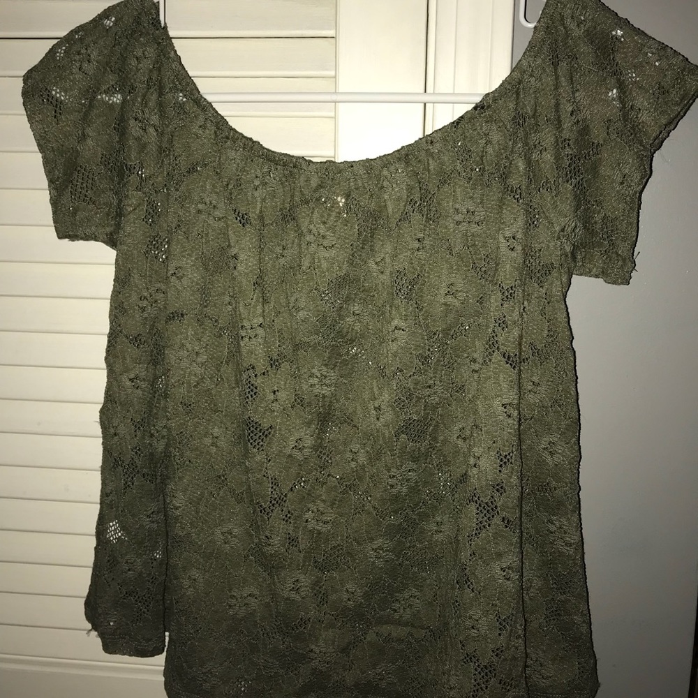 Off the shoulder top
